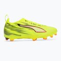 Buty piłkarskie dziecięce PUMA Ultra 6 Pro Jr FG/AG yellow alert/puma black/glowing red/lime squeeze 2