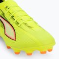Buty piłkarskie dziecięce PUMA Ultra 6 Pro Jr FG/AG yellow alert/puma black/glowing red/lime squeeze 7