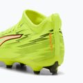 Buty piłkarskie dziecięce PUMA Ultra 6 Match FG/AG Jr yellow alert/puma black/glowing red/lime squeeze 8