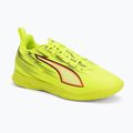 Buty piłkarskie dziecięce PUMA Ultra 6 Play IT Jr yellow alert/puma black/glowing red/lime squeeze