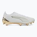 Buty piłkarskie PUMA Ultra 6 Ultimate FG puma white/metallic gold/puma black 2