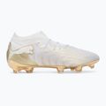 Buty piłkarskie PUMA Future 9 Ultimate FG puma white/metallic gold 2