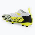 Buty piłkarskie dziecięce PUMA Future 9 Match Creativity Fg/Ag Jr yellow alert/mint jelly/puma white/puma black 3