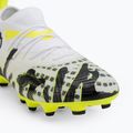 Buty piłkarskie dziecięce PUMA Future 9 Match Creativity Fg/Ag Jr yellow alert/mint jelly/puma white/puma black 7