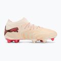 Buty piłkarskie PUMA Future 9 Ultimate FG sugared almond/puma white/ultra red/puma black 2