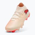 Buty piłkarskie PUMA Future 9 Match FG/AG sugared almond/puma white/ultra red/puma black 4