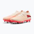 Buty piłkarskie PUMA Future 9 Match MxSG sugared almond/puma white/ultra red/puma black 4