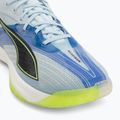 Buty do piłki ręcznej PUMA Accelerate Nitro SQD 5 aqua glow/puma black/green glare/royal sapphire 7
