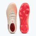 Buty piłkarskie dziecięce PUMA Future 9 Pro FG/AG Jr sugared almond/puma white/ultra red/puma black 4