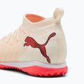 Buty piłkarskie dziecięce PUMA Future 9 Match TT+ Mid Jr sugared almond/puma white/ultra red/puma black 6