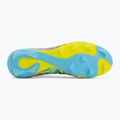 Buty piłkarskie PUMA Future 9 Match Advanced Level FG/AG puma white/blue glimmer/pink glimmer/yellow alert 4