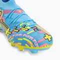 Buty piłkarskie PUMA Future 9 Match Advanced Level FG/AG puma white/blue glimmer/pink glimmer/yellow alert 7