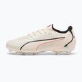 Buty piłkarskie PUMA King 20 Pro FG/AG sugared almond/puma black/ultra red
