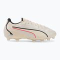 Buty piłkarskie PUMA King 20 Pro FG/AG sugared almond/puma black/ultra red 2