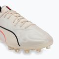 Buty piłkarskie PUMA King 20 Pro FG/AG sugared almond/puma black/ultra red 7