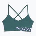 Biustonosz treningowy PUMA x HYROX Strappy Pwrmode herb garden 4