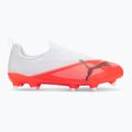 Buty piłkarskie dziecięce PUMA Ultra 7 Match LL FG/AG Jr ultra red/puma black/puma white 2