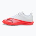 Buty piłkarskie dziecięce PUMA Ultra 7 Play TT Jr ultra red/puma black/puma white