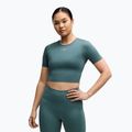 Koszulka treningowa damska PUMA x HYROX Pwrmode Crop herb garden