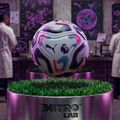 Piłka do piłki nożnej PUMA Stellar Nitro Ultimate PL Reactivity puma white/red/purple/blue/pink size 5 5