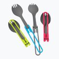 Zestaw sztućców MSR Folding Utensils Spork 4 red/ grey/ blue/ green 2