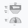 Namiot trekkingowy 1-osobowy MSR Elixir 1 grey 9