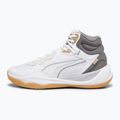 Buty do koszykówki męskie PUMA Playmaker Pro Mid Trophies ash gray/cast iron/puma gold 7