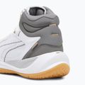 Buty do koszykówki męskie PUMA Playmaker Pro Mid Trophies ash gray/cast iron/puma gold 10
