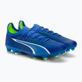 Buty piłkarskie męskie PUMA Ultra Ultimate FG/AG ultra blue/puma white/pro green 4