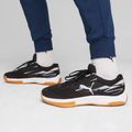 Buty do sportów halowych męskie PUMA Varion II puma black/cool light gray/yellow blaze/gum 8