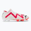 Buty piłkarskie męskie PUMA Future Ultimate FG/AG puma white/puma black/fire orchid 2