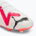 Buty piłkarskie męskie PUMA Future Ultimate FG/AG puma white/puma black/fire orchid 7