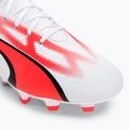 Buty piłkarskie męskie PUMA Ultra Play FG/AG puma white/puma black/fire orchid 7