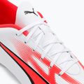 Buty piłkarskie męskie PUMA Ultra Play FG/AG puma white/puma black/fire orchid 8