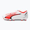 Buty piłkarskie męskie PUMA Ultra Play FG/AG puma white/puma black/fire orchid 11