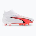 Buty piłkarskie męskie PUMA Ultra Pro FG/AG puma white/puma black/fire orchid 2