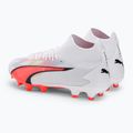 Buty piłkarskie męskie PUMA Ultra Pro FG/AG puma white/puma black/fire orchid 3