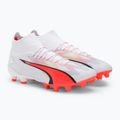 Buty piłkarskie męskie PUMA Ultra Pro FG/AG puma white/puma black/fire orchid 4