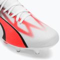 Buty piłkarskie męskie PUMA Ultra Match MXSG puma white/puma black/fire orchid 7