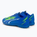 Buty piłkarskie męskie PUMA Ultra Play TT ultra blue/puma white/pro green 3