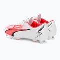 Buty piłkarskie męskie PUMA Ultra Play MXSG puma white/puma black/fire orchid 3