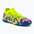 Buty piłkarskie męskie PUMA Future Match Energy TT ultra blue/yellow alert/luminous pink