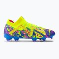 Buty piłkarskie męskie PUMA Future Ultimate Energy FG/AG ultra blue/yellow alert/luminous pink 2