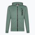 Bluza męska PUMA Fit Double Knit FZ Hoodie eucalyptus