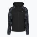 Kurtka do biegania damska Puma Run AOP Favorite Woven Jacket black