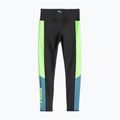 Legginsy damskie PUMA Fit Eversculpt Color Block Hw 7/8 puma black/speed green 4