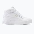 Buty PUMA Carina 2.0 Mid Fur puma white/sedate gray 2