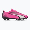 Buty piłkarskie PUMA Ultra Ultimate FG/AG poison pink/puma white/puma black 2