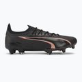Buty piłkarskie PUMA Ultra Ultimate FG/AG puma black/copper rose 2