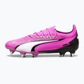 Buty piłkarskie PUMA Ultra Ultimate MxSG poison pink/puma white/puma black 8